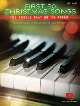 First 50 Christmas Songs You Should Play on the Piano piano sheet music cover